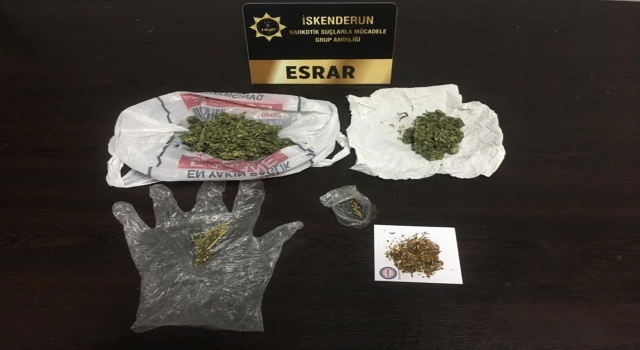İskenderun’da uyuşturucu operasyonunda 2 şüpheli yakalandı
