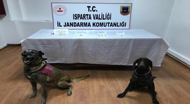 Isparta’da uyuşturucu operasyonlarında 8 kişi gözaltına alındı