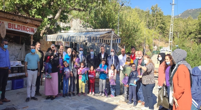 Anamur’da ”Özel öğrenciler” kahvaltıda bir araya geldi