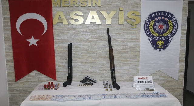 Mersin’de bir kişiyi 4 gün alıkoydukları iddiasıyla 8 şüpheli yakalandı