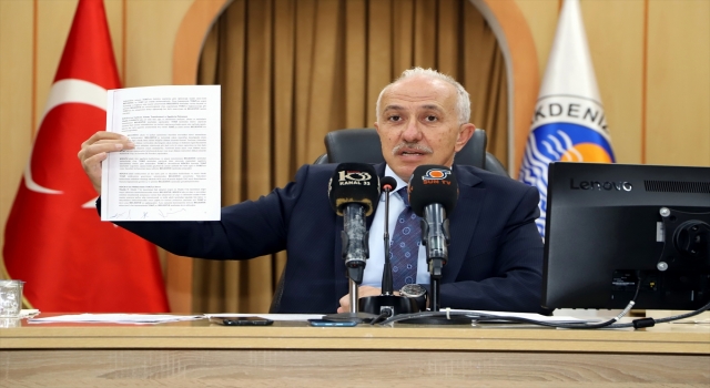 Akdeniz Belediye Başkanı Gültak’tan dünkü meclis toplantısına ilişkin açıklama