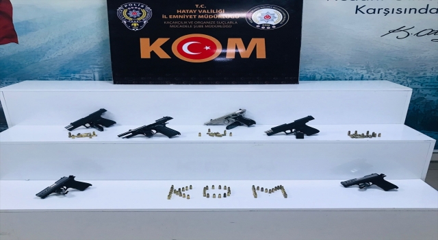 Hatay’da silah ticareti iddiasına gözaltı