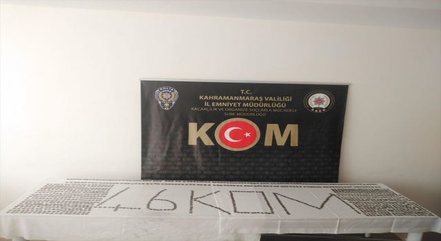 Kahramanmaraş’ta 1154 sikke ele geçirildi