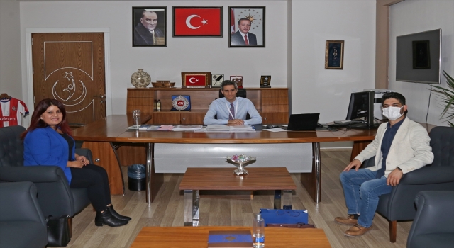 AA Antalya Bölge Müdürü Yıldırım, İl Sağlık Müdürü Başıbüyük’ü ziyaret etti