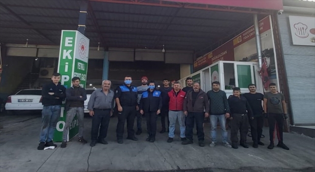 Serik’te sanayi esnafı hırsızlık ve madde bağımlılığı hakkında bilgilendirildi