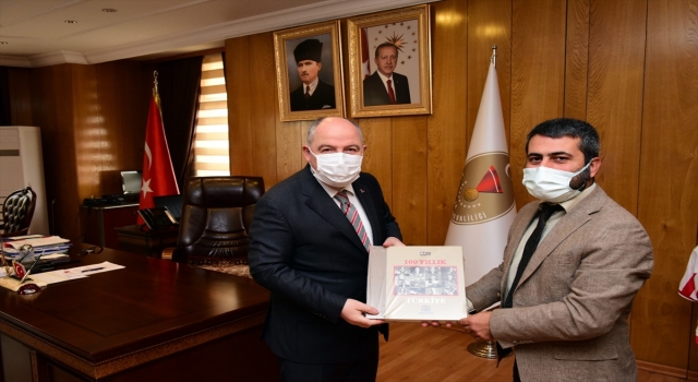 Kahramanmaraş Valisi Coşkun, AA Gaziantep Bölge Müdürü Kocalar’ı kabul etti