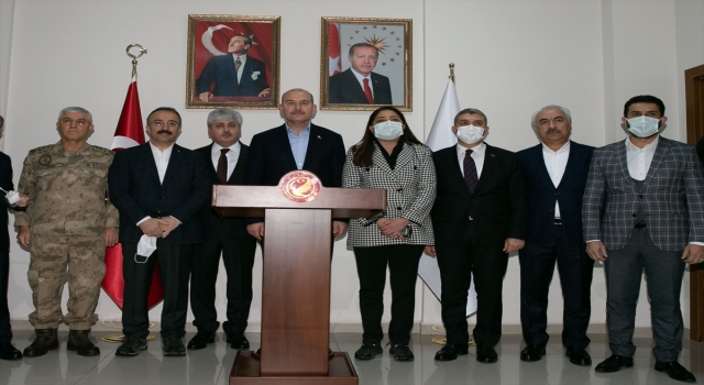 İçişleri Bakanı Soylu, Hatay’da İl Güvenlik Toplantısı’na katıldı