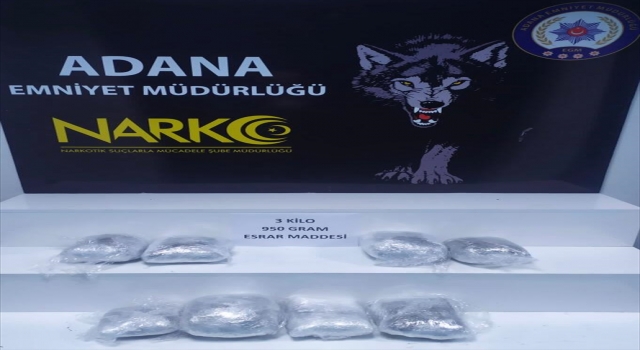 Adana’da otomobilinde uyuşturucu ele geçirilen sürücü tutuklandı