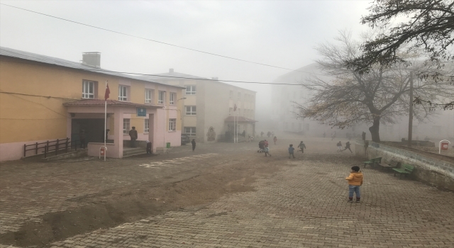 Adana’nın yüksek kesimlerinde sis etkili oldu