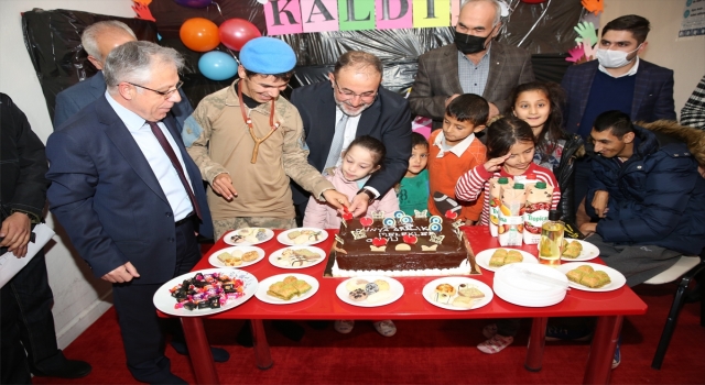 Afşin Belediye Başkanı Güven, özel eğitim merkezlerini ziyaret etti