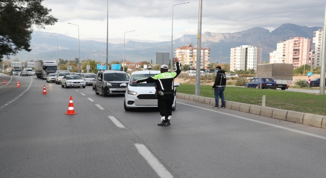 Antalya’da havadan ve karadan “Güven ve Huzur” uygulaması