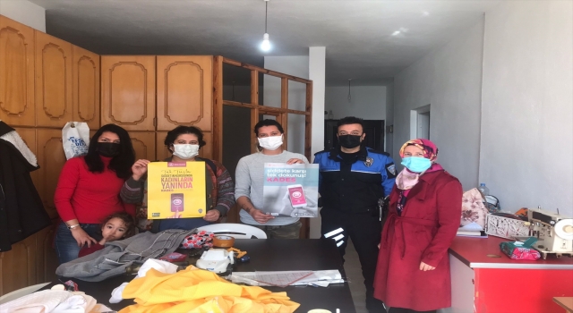 Anamur’da kadınlara KADES bilgilendirmesi yapıldı