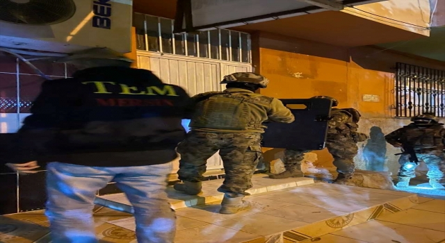 Mersin’de terör örgütü PKK/KCK operasyonunda 11 şüpheli yakalandı