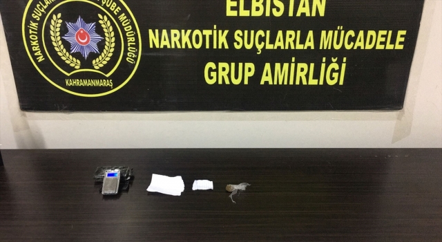 Kahramanmaraş’ta uyuşturucu operasyonu kapsamında 2 şüpheli tutuklandı