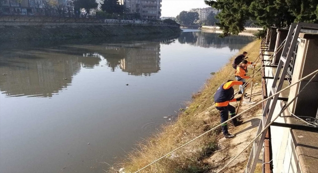 Hatay’da Asi Nehri ve çevresinde temizlik yapıldı