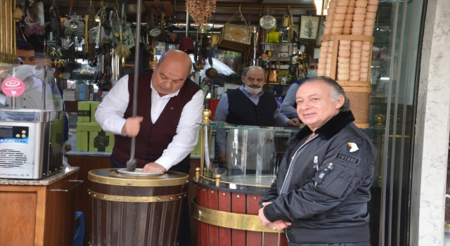 Maraş Dondurmasının anlatılacağı ”Külahıma Anlat” filminin çekimleri yapılıyor