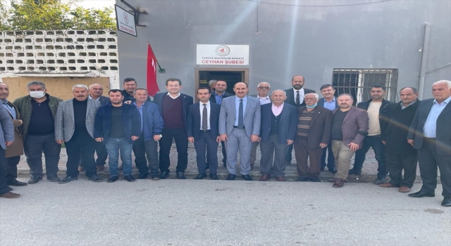 Adana İl Tarım ve Orman Müdürü Tekin, muhtarlarla bir araya geldi