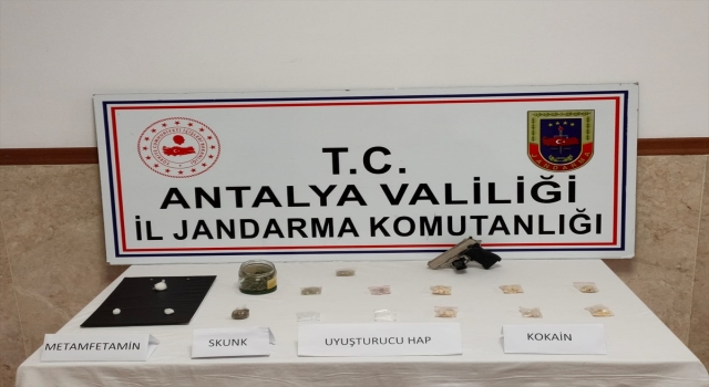 Manavgat’ta uyuşturucu operasyonunda 1 şüpheli yakalandı