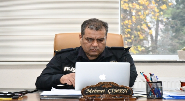 Türkoğlu İlçe Emniyet Müdürü Çimen, AA’nın ”Yılın Fotoğrafları” oylamasına katıldı