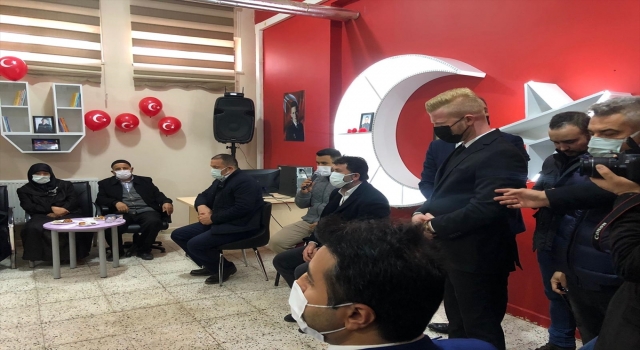 Kahramanmaraş’ta şehit polisin adı kütüphanede yaşayacak