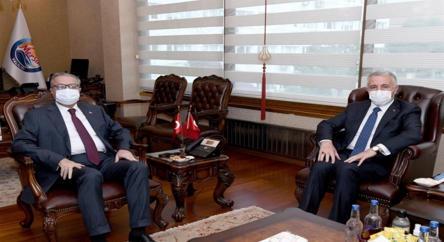 AK Parti Kars Milletvekili Ahmet Arslan’dan, Mersin Valisi Ali İhsan Su’ya ziyaret