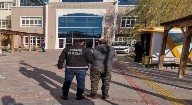 Burdur’da uyuşturucu operasyonunda bir şüpheli tutuklandı