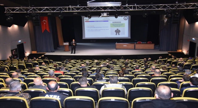 Antalya’da özel güvenlik görevlisi ile genel kolluk personeline eğitim verildi