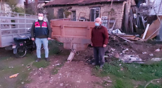 Serik’te hırsızlık şüphelisi yakalandı