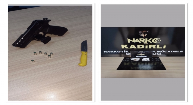 Kadirli’de narkotik ve asayiş uygulamalarında yakalanan 4 zanlı tutuklandı