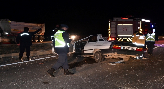 Adana’da meydana gelen trafik kazasında 1 kişi öldü