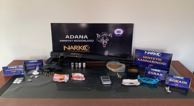 GÜNCELLEME Adana’da uyuşturucu satıcılarına yönelik operasyonda 10 zanlı yakalandı