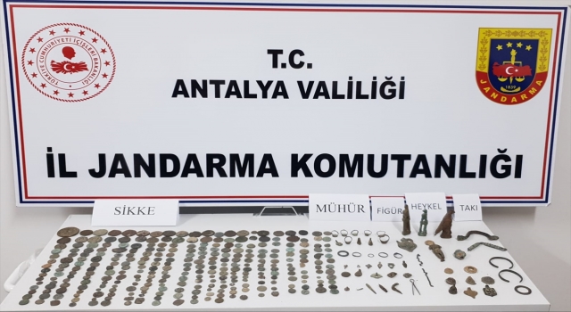 Antalya’da tarihi eser operasyonunda 1 kişi yakalandı
