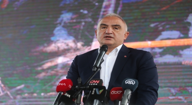Kültür ve Turizm Bakanı Ersoy, Antalya’da konuştu: (1)