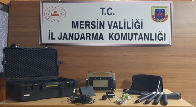 Mersin’de sit alanında kaçak kazı yaptıkları iddiasıyla 3 zanlı yakalandı