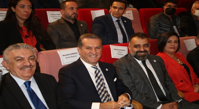 TDP Genel Başkanı Sarıgül, Doğu Akdeniz Bölge Toplantısı’nda konuştu: