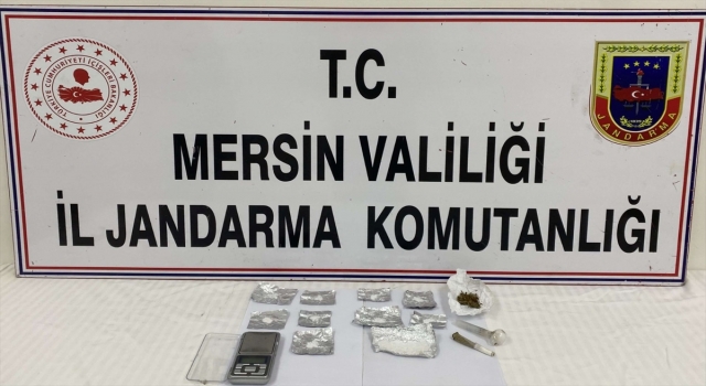 Mersin’de uyuşturucu operasyonlarında 4 şüpheli yakalandı