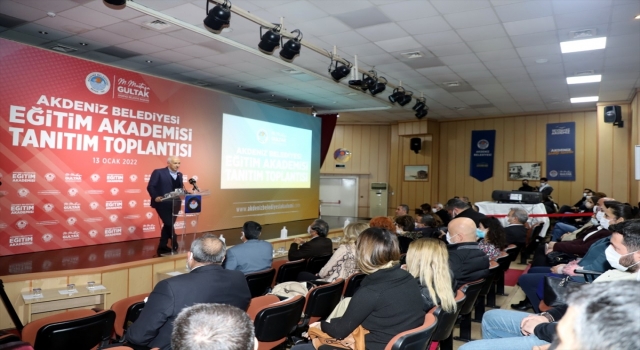 Akdeniz Belediyesinin Eğitim Akademisi Projesi tanıtıldı