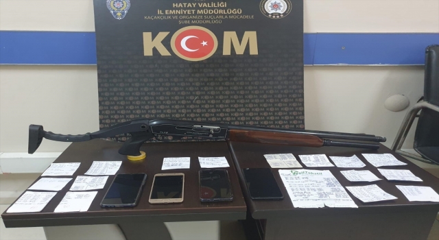 Hatay’daki tefecilik operasyonunda 4 şüpheli gözaltına alındı