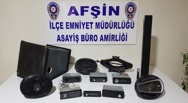 Kahramanmaraş’ta otomobillerden hırsızlık yapan 3 şüpheli tutuklandı