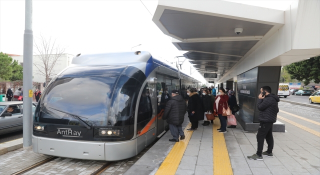 VarsakMüze tramvay hattında iki ayda 892 bin yolcu taşındı