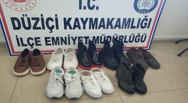 Osmaniye’de apartmandan ayakkabı çalan 4 zanlı yakalandı