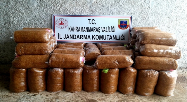 Kahramanmaraş’ta 210 kilogram kaçak tütün yakalandı