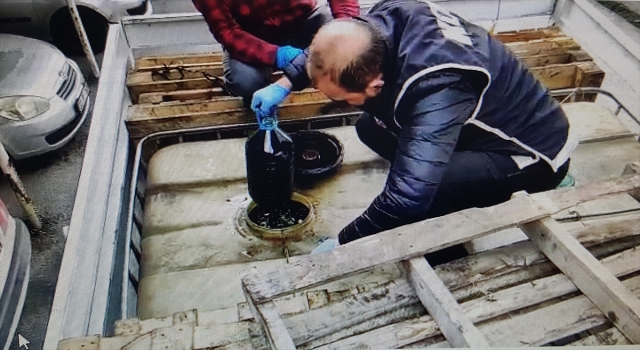 Mersin’de 4 ton kaçak akaryakıt ele geçirildi