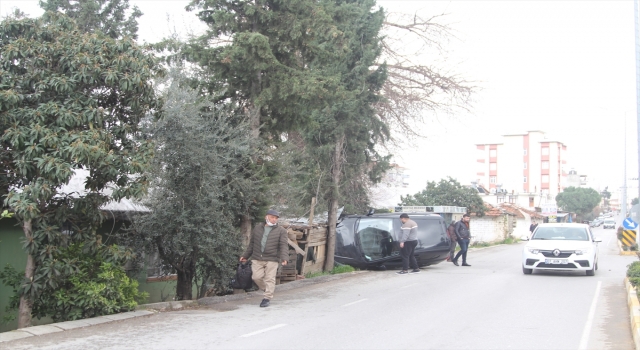 Serik’te otomobilin çarptığı çocuk yaralandı