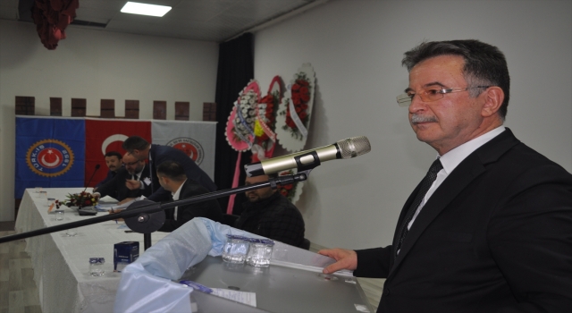 TESİŞ Sendikası Genel Başkanı Akma, Kahramanmaraş’ta konuştu: