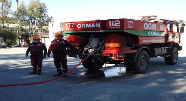 Mersin’de ”Orman Yangınlarıyla Mücadele Eğitimleri” tamamlandı
