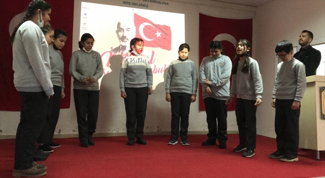 Aladağ’da İstiklal Marşı’nın kabulünün 101. yıl dönümü kutlandı