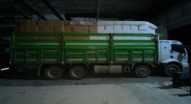 Adana’da 20 milyon 650 bin makaron ele geçirildi