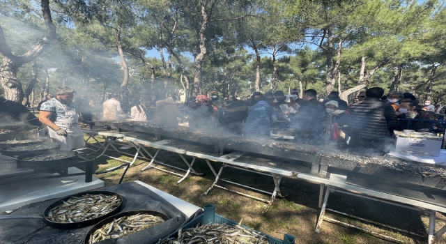 Antalya’daki hamsi şenliğinde 2 ton hamsi tüketildi