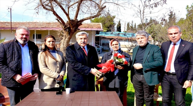AK Parti’li Yayman’dan şehit ailelerine ziyaret